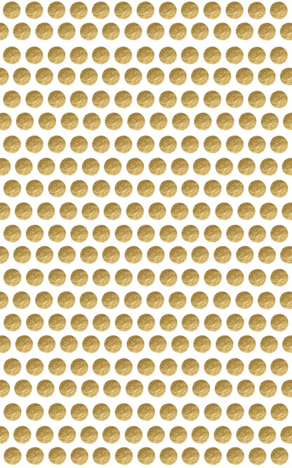 Golden Dots 9X14 Ultracloth ( 108 X 168 Inch ) Backdrop
