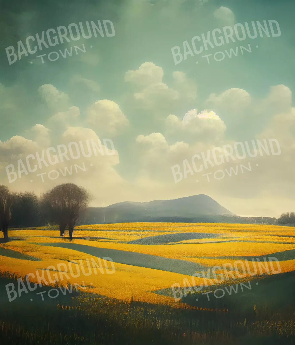 Golden Fields 10X12 Ultracloth ( 120 X 144 Inch ) Backdrop