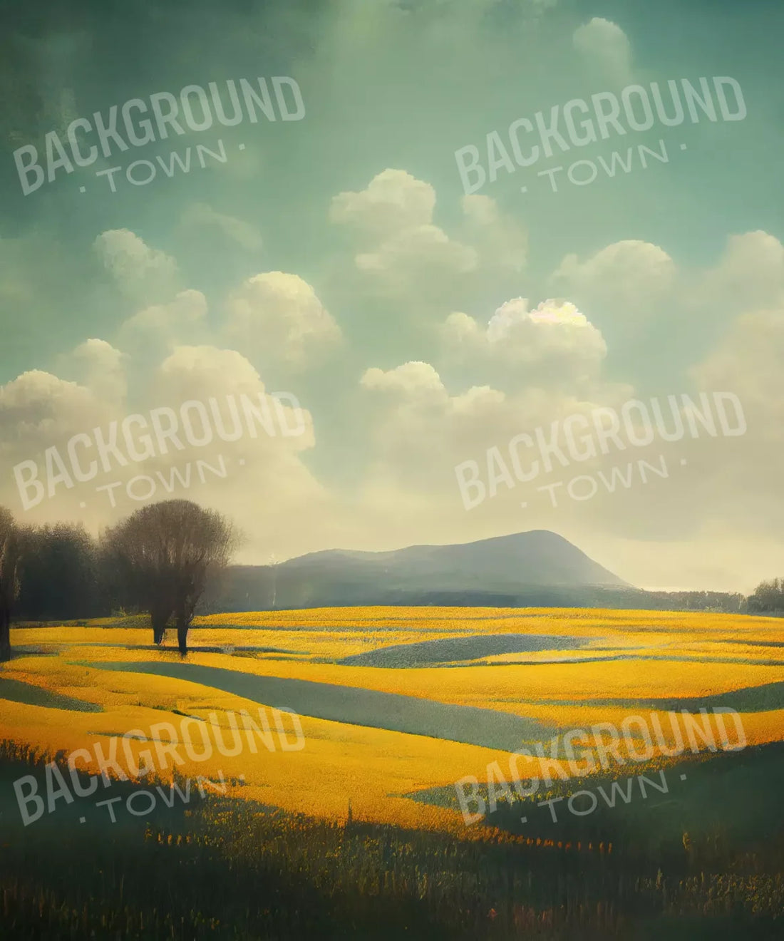 Multi-Color Autumn Backdrop for Photography