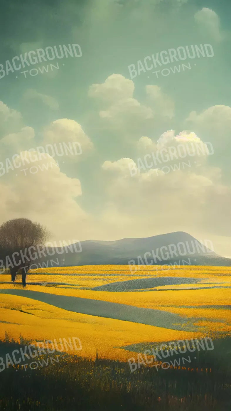 Golden Fields 8X14 Ultracloth ( 96 X 168 Inch ) Backdrop