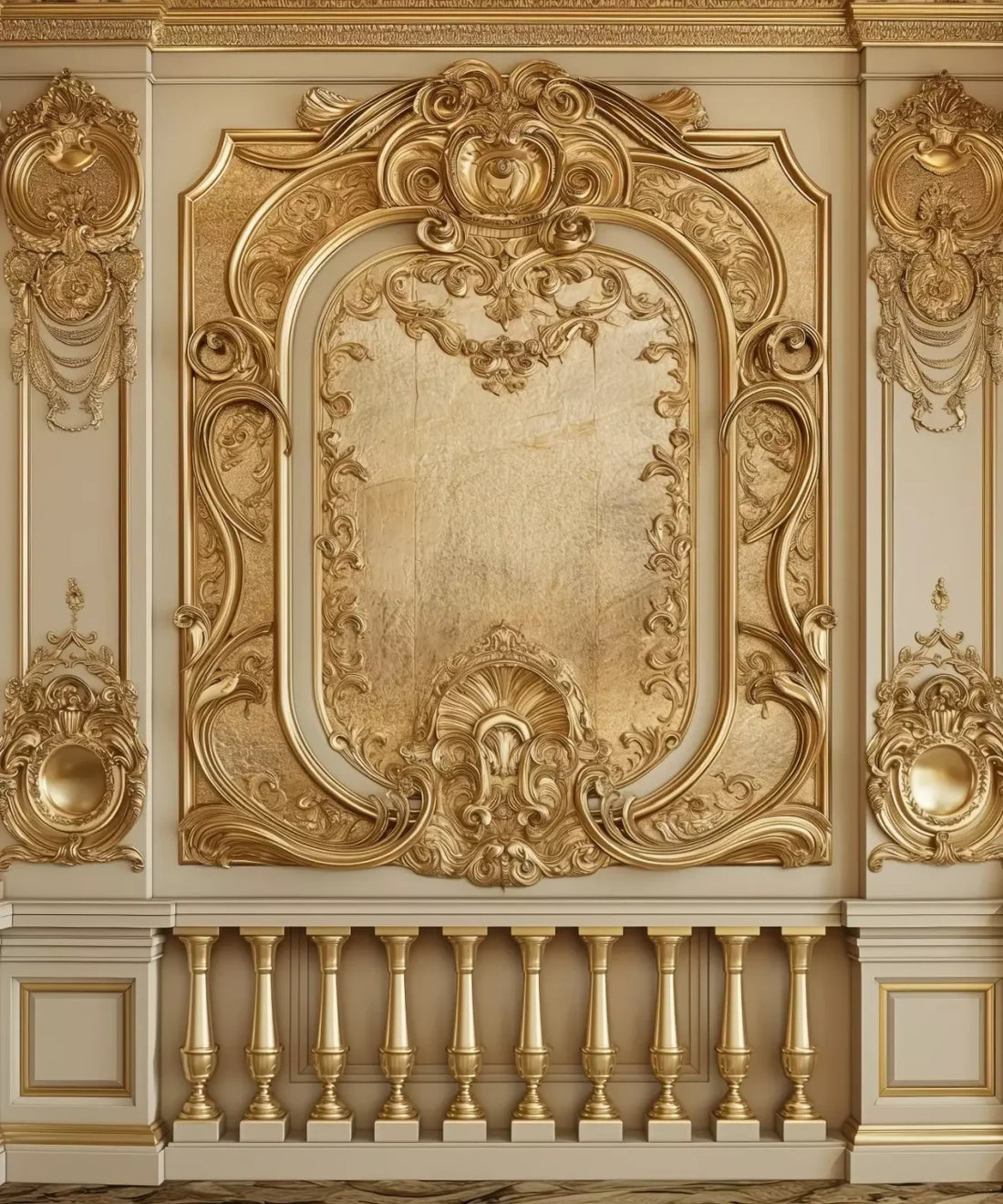 Gold  Backdrop for Photography