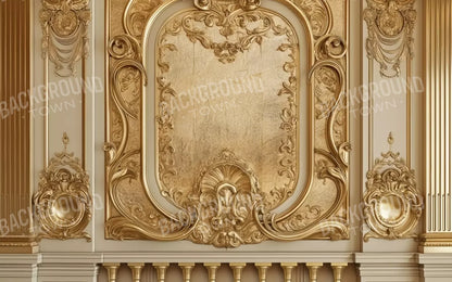 Golden Frame Wall 8’X5’ Ultracloth (96 X 60 Inch) Backdrop
