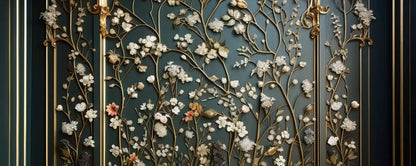 Golden Garden Wall 20’X8’ Ultracloth (240 X 96 Inch) Backdrop