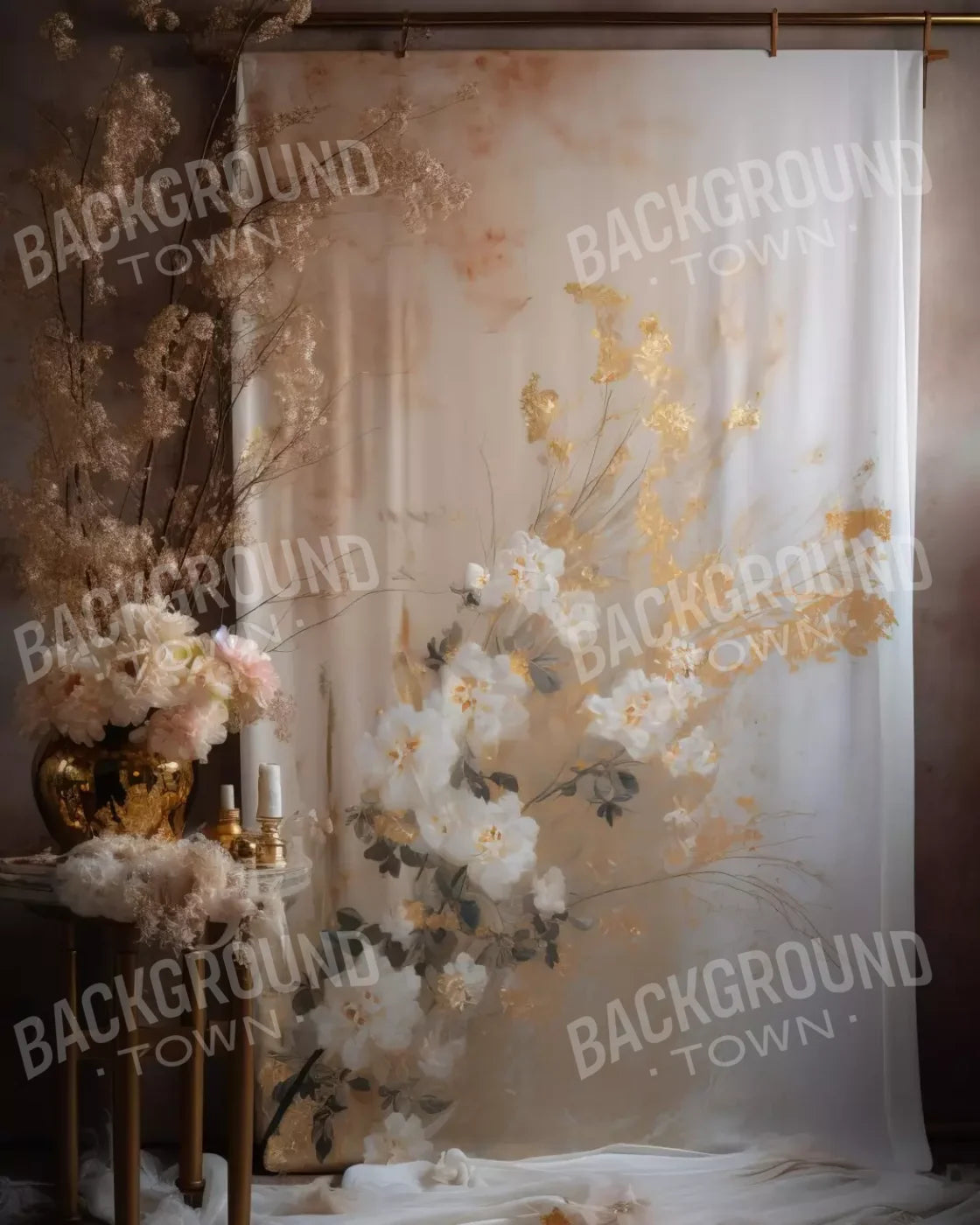 Golden Hour 8X10 Fleece ( 96 X 120 Inch ) Backdrop