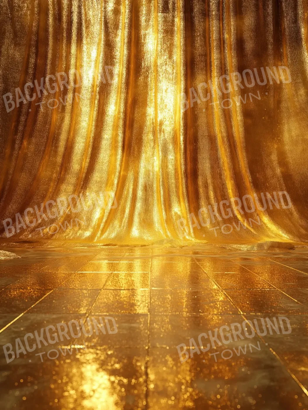 Golden Radiance 5’x6’8 Fleece (60 x 80 inch) Backdrop