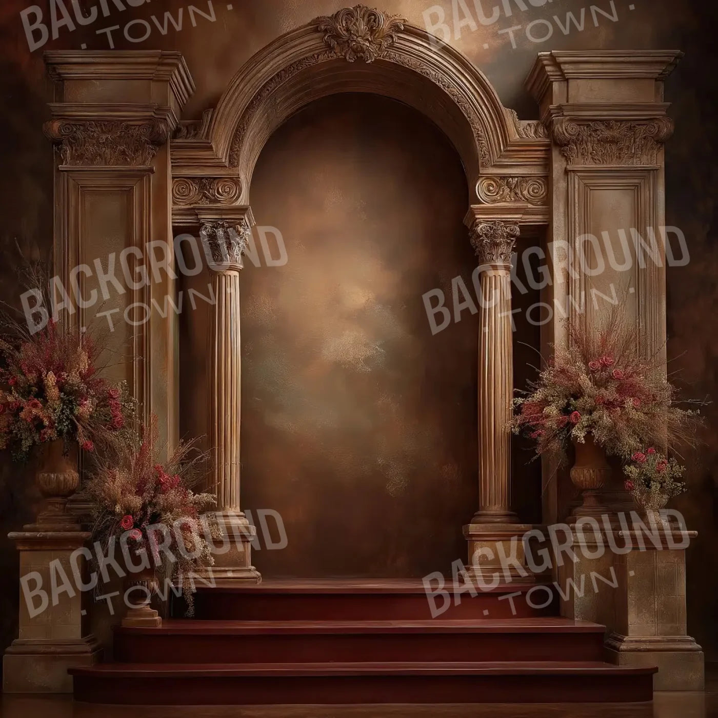 Golden Room 10’x10’ UltraCloth (120 x 120 inch) Backdrop