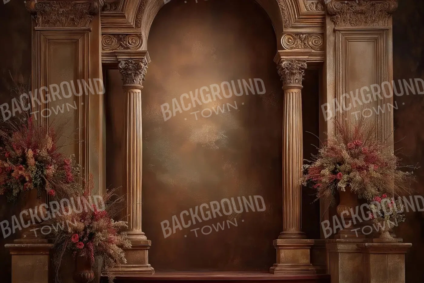 Golden Room 12’x8’ UltraCloth (144 x 96 inch) Backdrop