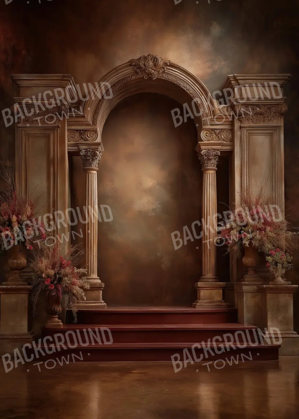 Golden Room 5’x7’ UltraCloth (60 x 84 inch) Backdrop