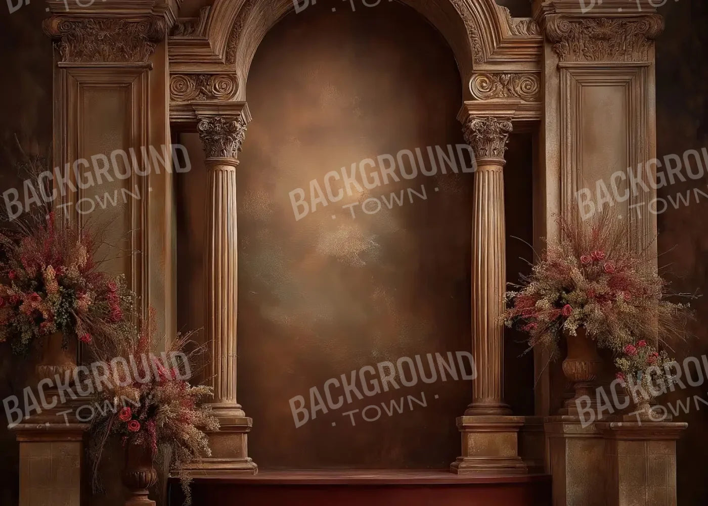 Golden Room 7’x5’ UltraCloth (84 x 60 inch) Backdrop