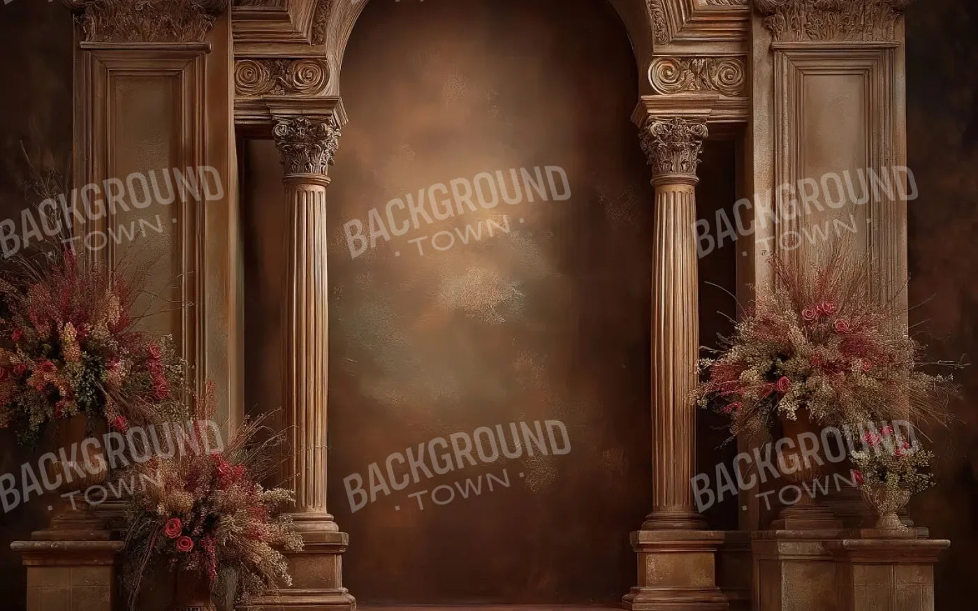 Golden Room 8’x5’ UltraCloth (96 x 60 inch) Backdrop