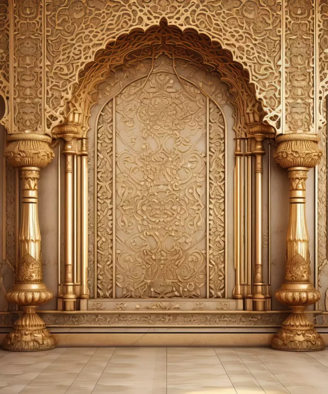 Gold  Backdrop for Photography