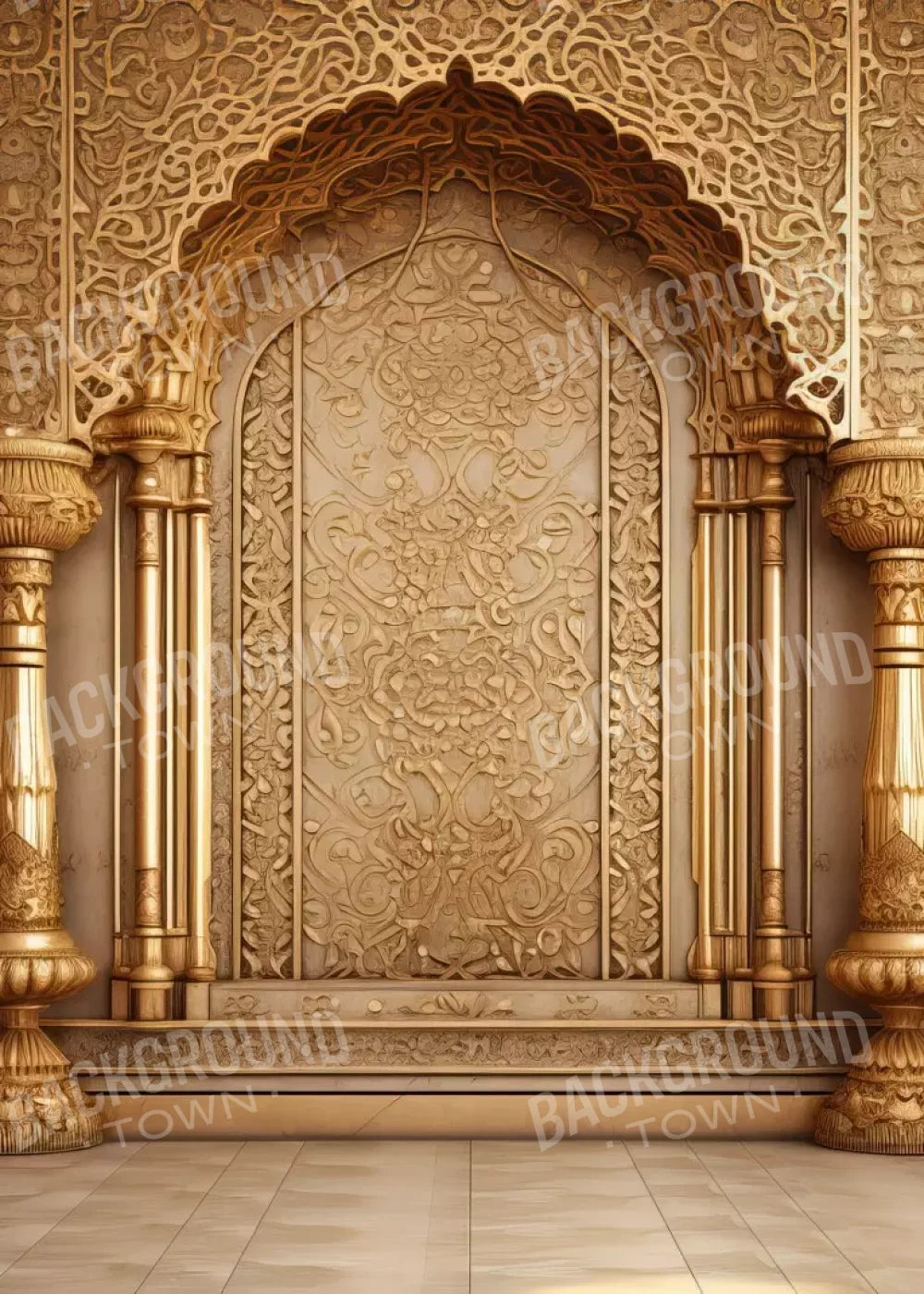 Golden Royal 5’X7’ Ultracloth (60 X 84 Inch) Backdrop