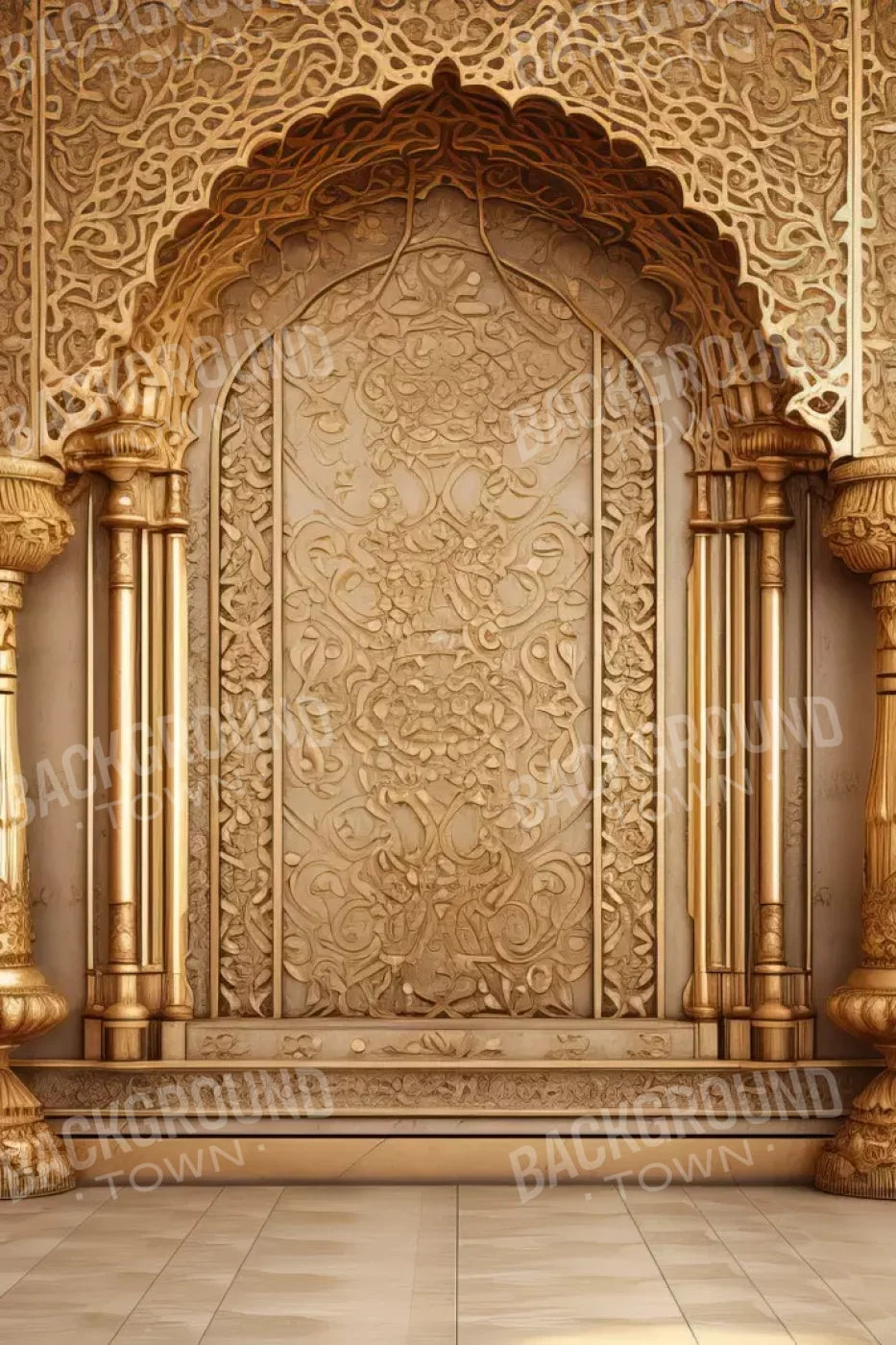 Golden Royal 8’X12’ Ultracloth (96 X 144 Inch) Backdrop