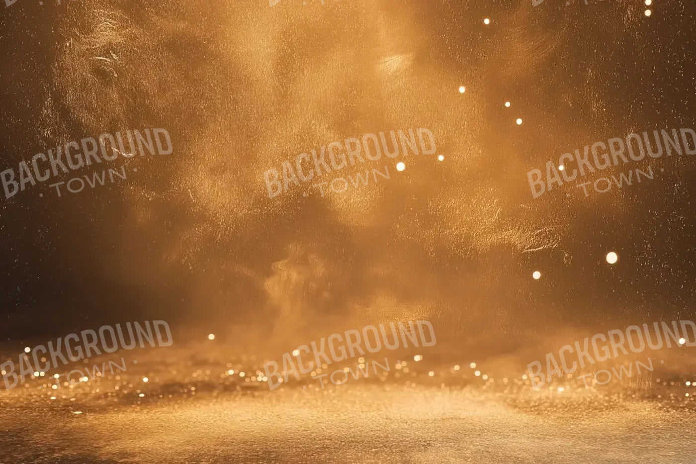 Golden Sparkle 12’x8’ UltraCloth (144 x 96 inch) Backdrop
