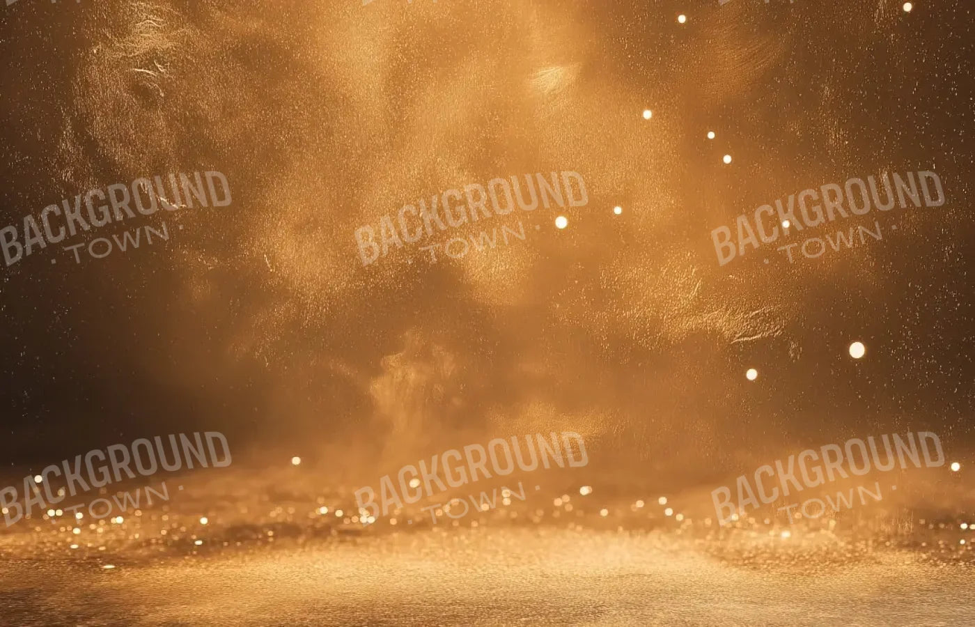 Golden Sparkle 14’x9’ UltraCloth (168 x 108 inch) Backdrop