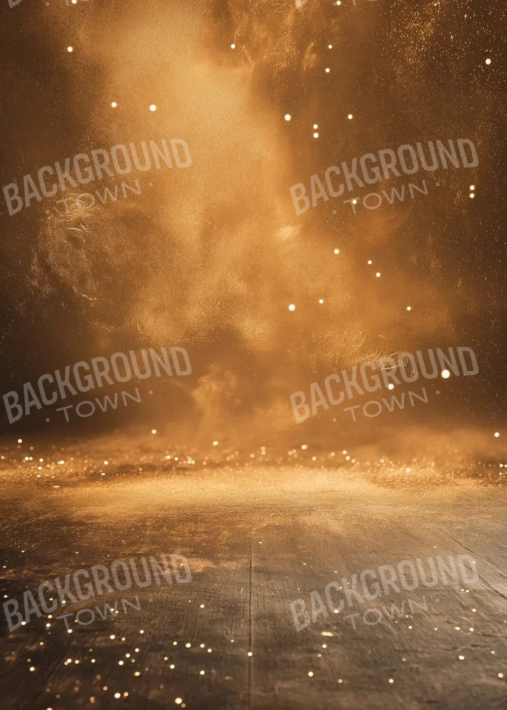 Golden Sparkle 5’x7’ UltraCloth (60 x 84 inch) Backdrop