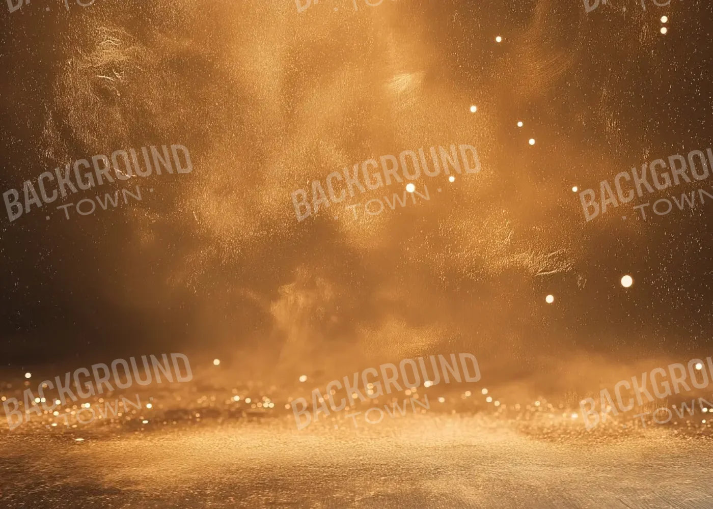 Golden Sparkle 7’x5’ UltraCloth (84 x 60 inch) Backdrop