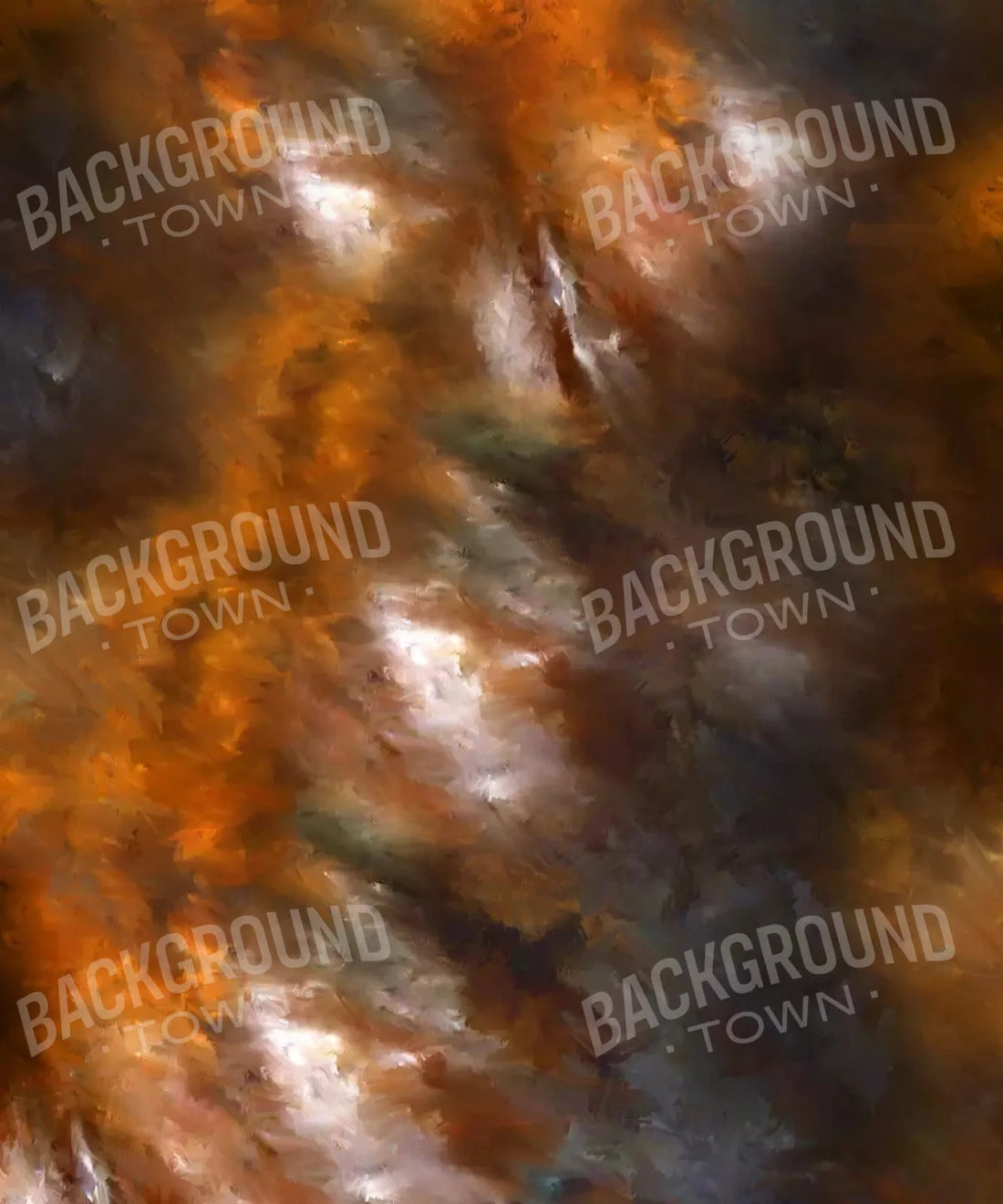 Orange Painted Backdrop for Photography