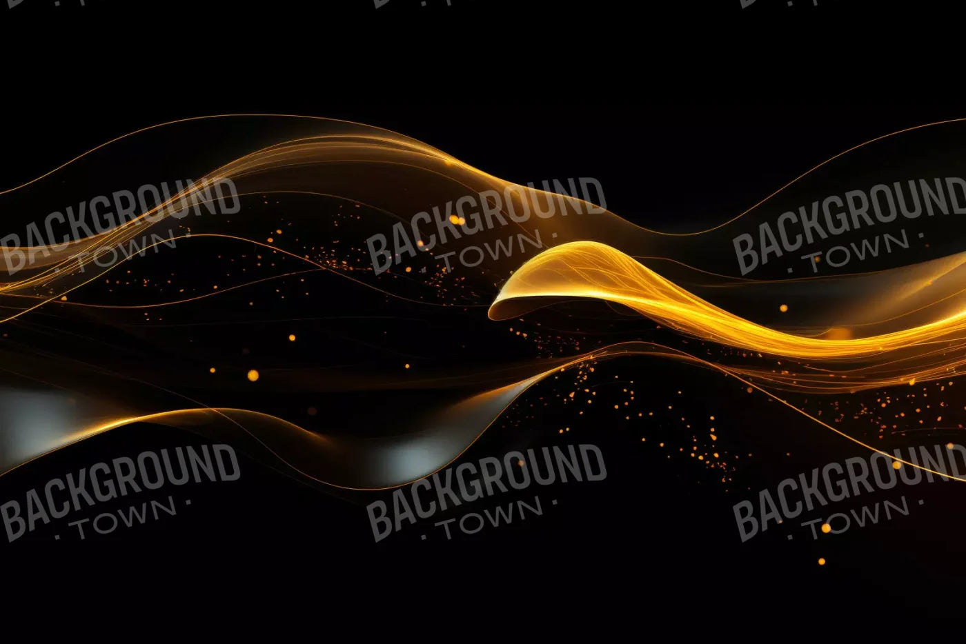 Golden Waves 12’X8’ Ultracloth (144 X 96 Inch) Backdrop