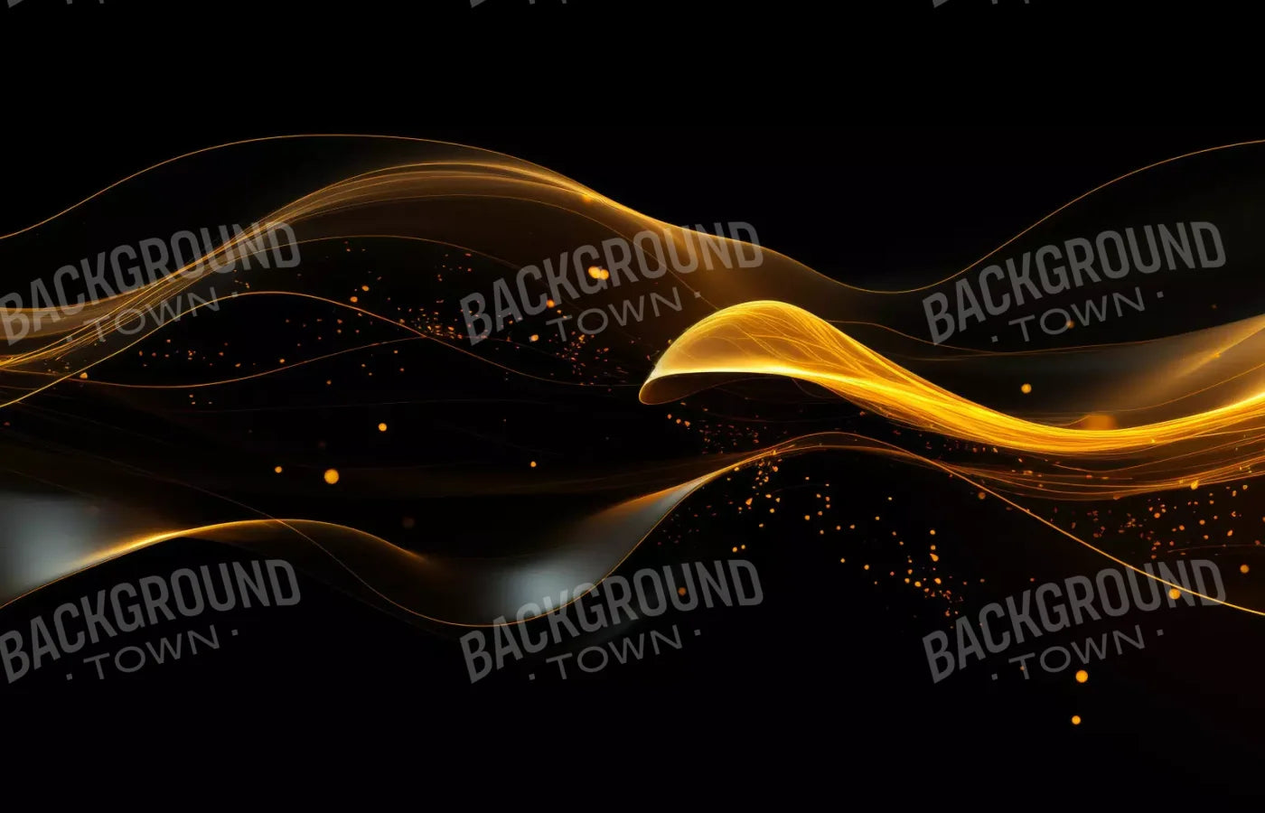 Golden Waves 14’X9’ Ultracloth (168 X 108 Inch) Backdrop