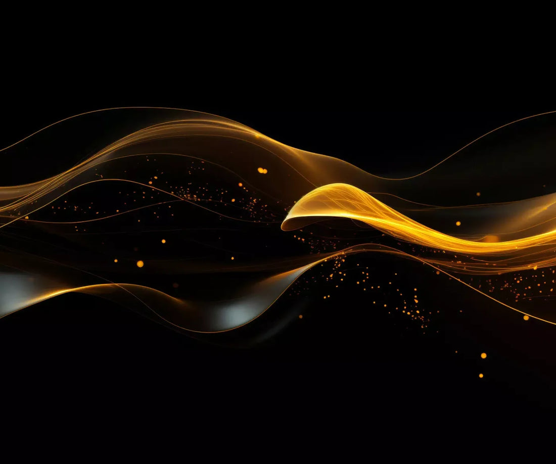 Golden Waves 5’X4’2 Fleece (60 X 50 Inch) Backdrop