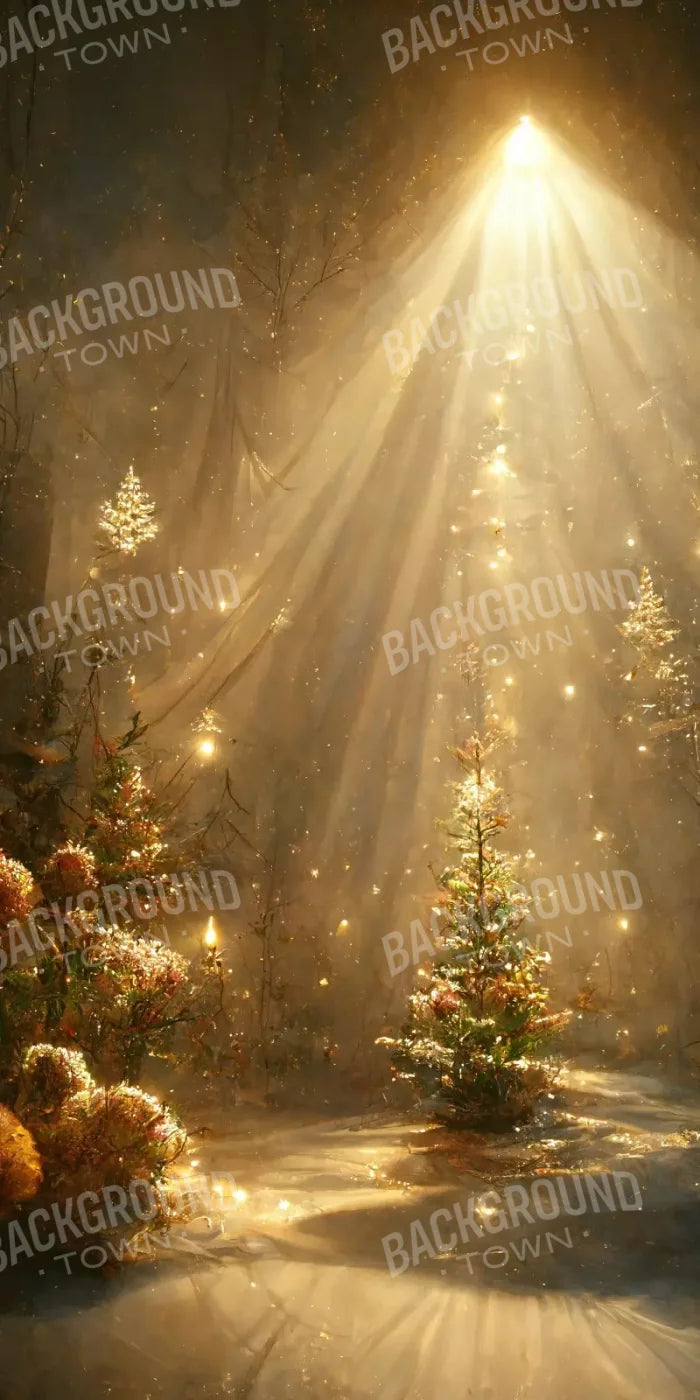 Golden Wonderland 10’X20’ Ultracloth (120 X 240 Inch) Backdrop