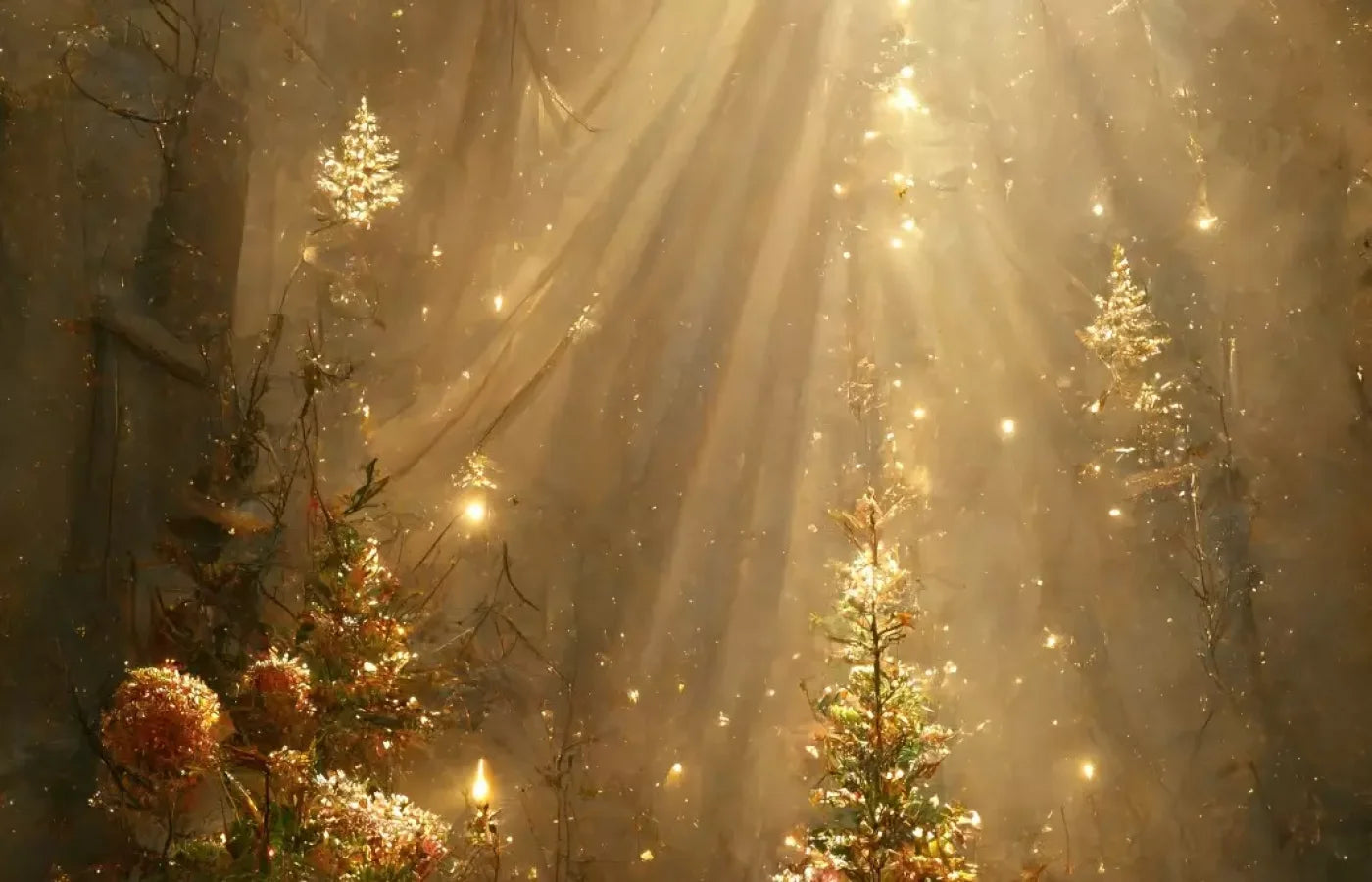 Golden Wonderland 14’X9’ Ultracloth (168 X 108 Inch) Backdrop