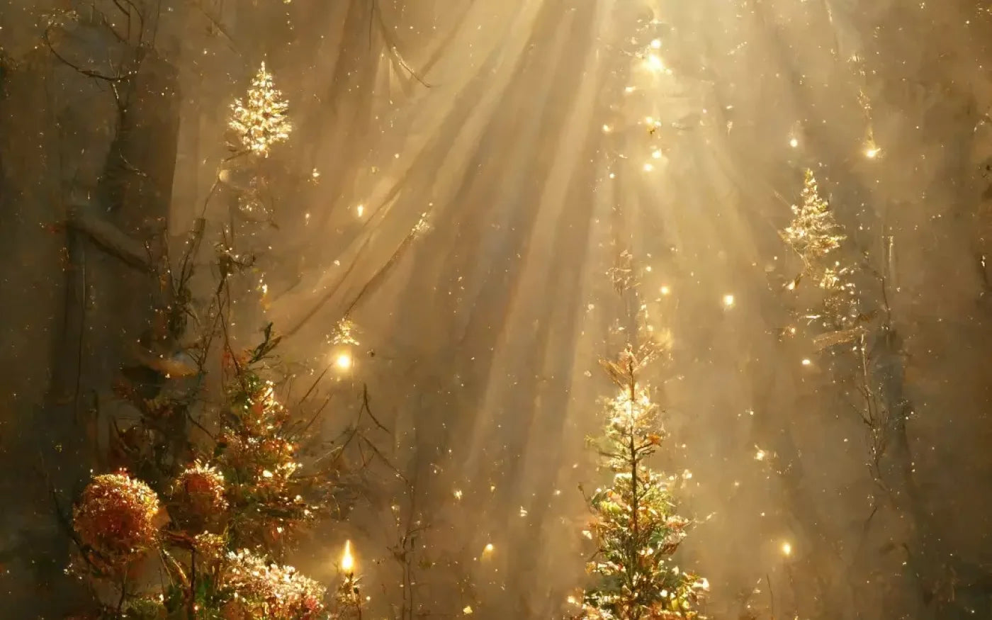 Golden Wonderland 16’X10’ Ultracloth (192 X 120 Inch) Backdrop