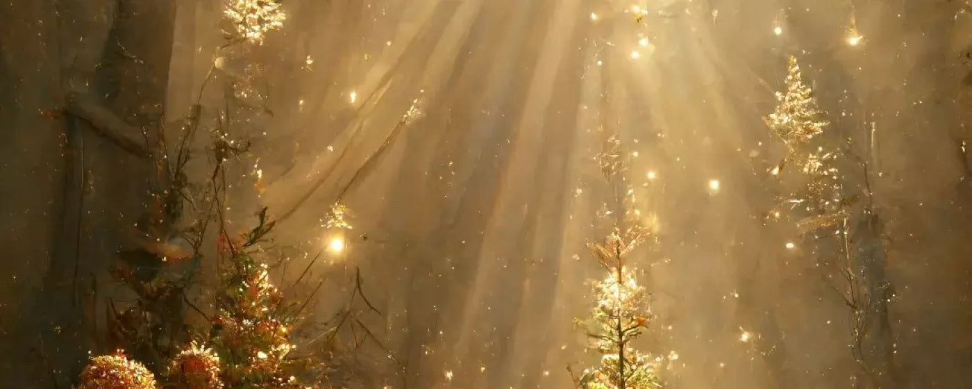Golden Wonderland 20’X8’ Ultracloth (240 X 96 Inch) Backdrop