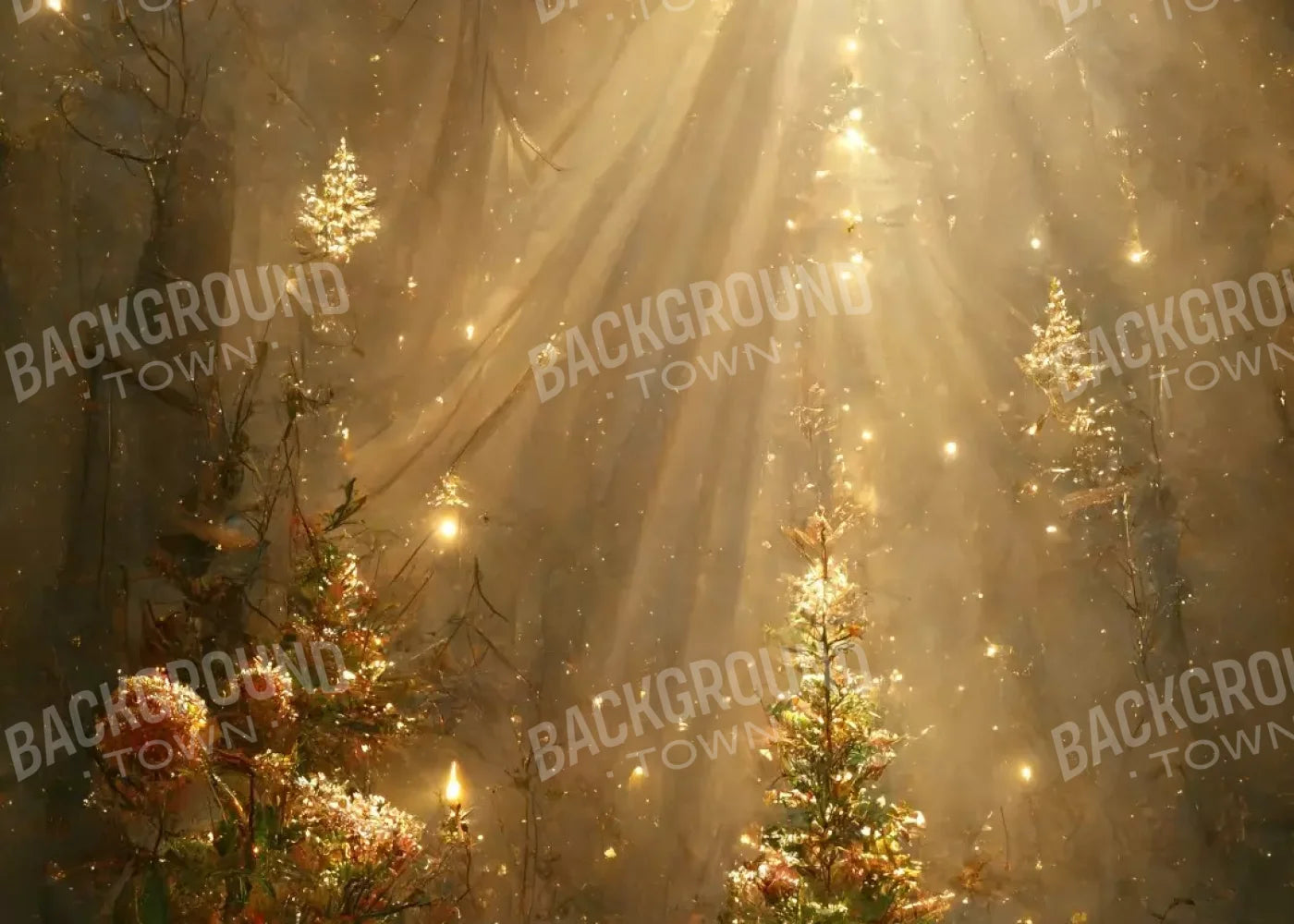 Golden Wonderland 7’X5’ Ultracloth (84 X 60 Inch) Backdrop