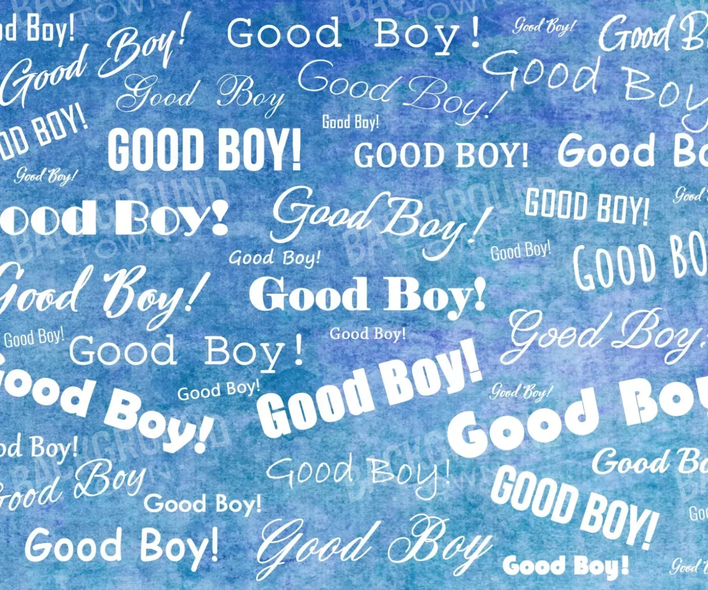 Good Boy! 5’x4’2 Fleece (60 x 50 inch) Backdrop