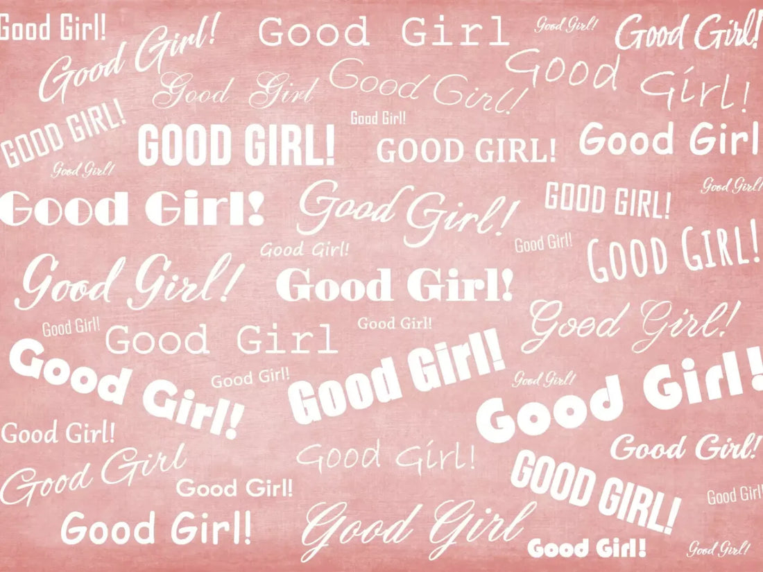 Good Girl! 6’8x5’ Fleece (80 x 60 inch) Backdrop
