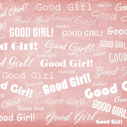 Good Girl! 8’x8’ Fleece (96 x 96 inch) Backdrop