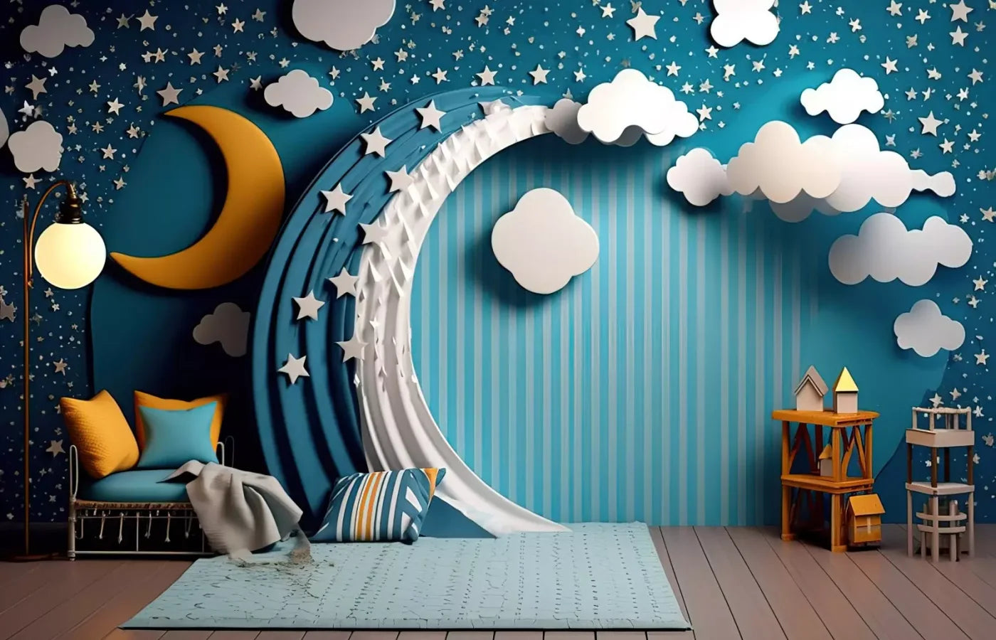 Goodnight Moon Iii 14’X9’ Ultracloth (168 X 108 Inch) Backdrop