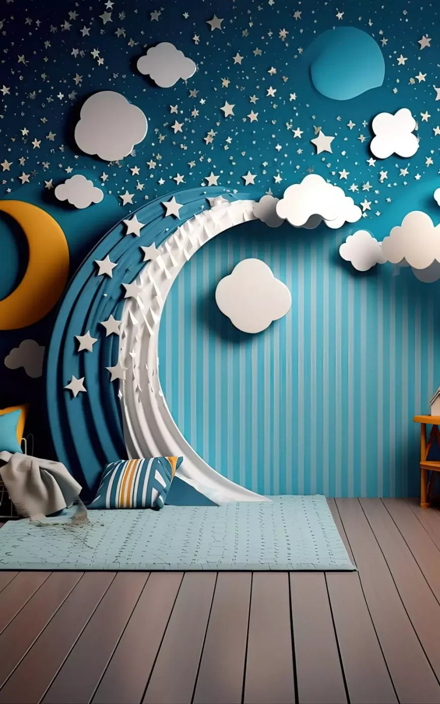 Goodnight Moon Iii 5’X8’ Ultracloth (60 X 96 Inch) Backdrop