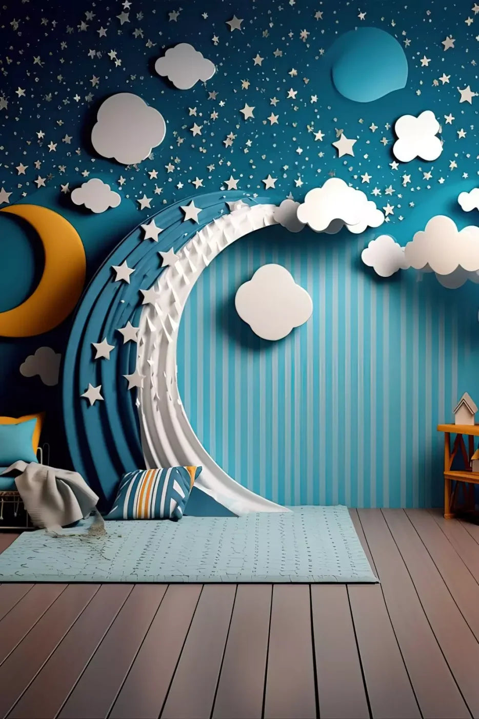 Goodnight Moon Iii 8’X12’ Ultracloth (96 X 144 Inch) Backdrop