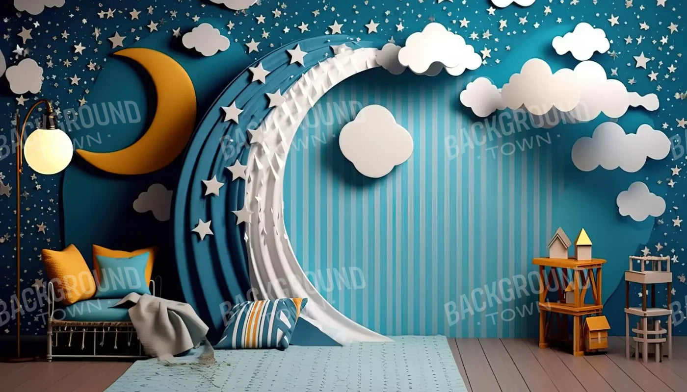 Goodnight Moon Iii 14’X8’ Ultracloth (168 X 96 Inch) Backdrop