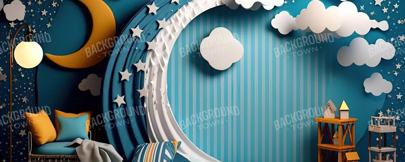 Goodnight Moon Iii 20’X8’ Ultracloth (240 X 96 Inch) Backdrop