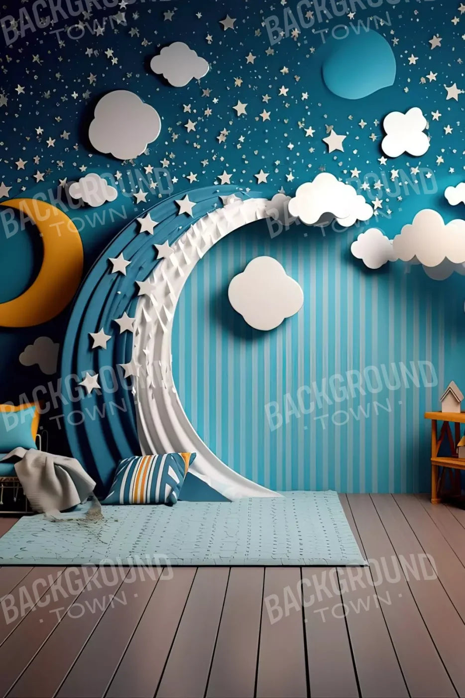 Goodnight Moon Iii 8’X12’ Ultracloth (96 X 144 Inch) Backdrop