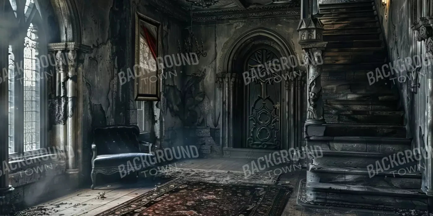 Gothic Entry 20’X10’ Ultracloth (240 X 120 Inch) Backdrop