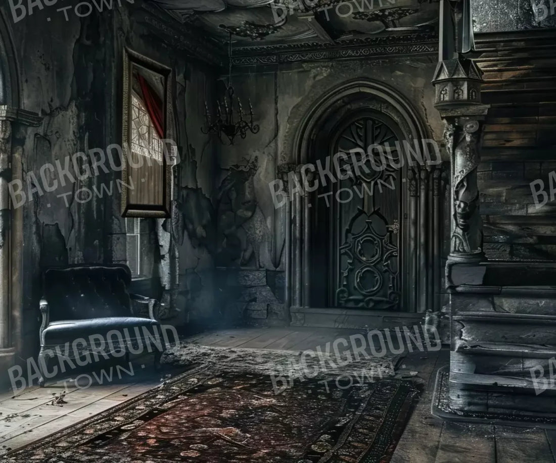 Gothic Entry 5’X4’2 Fleece (60 X 50 Inch) Backdrop