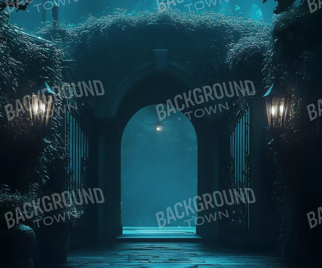 Gothic Garden I Horizontal 5’X4’2 Fleece (60 X 50 Inch) Backdrop