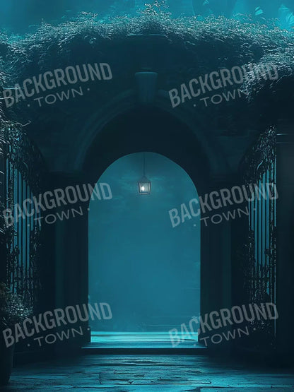 Gothic Garden I Horizontal 5’X6’8 Fleece (60 X 80 Inch) Backdrop