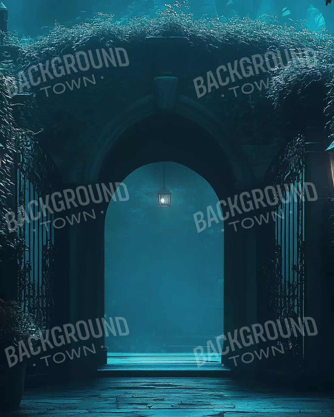 Gothic Garden I Horizontal 8’X10’ Fleece (96 X 120 Inch) Backdrop