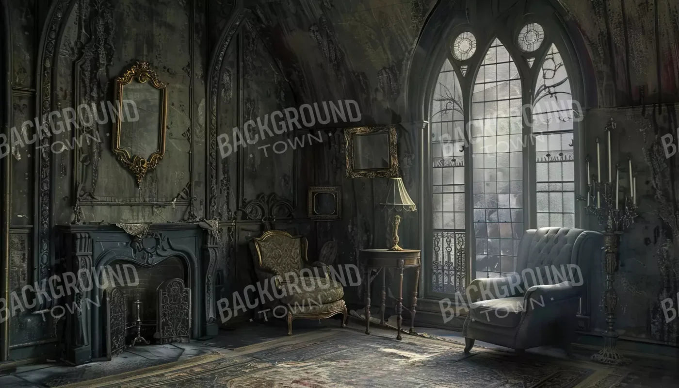 Gothic Living I 14’X8’ Ultracloth (168 X 96 Inch) Backdrop