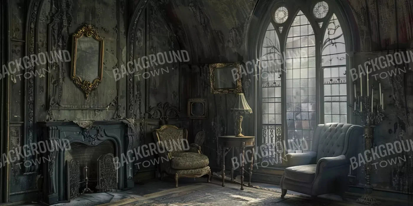 Gothic Living I 16’X8’ Ultracloth (192 X 96 Inch) Backdrop