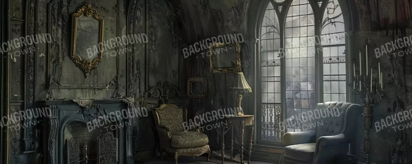 Gothic Living I 20’X8’ Ultracloth (240 X 96 Inch) Backdrop