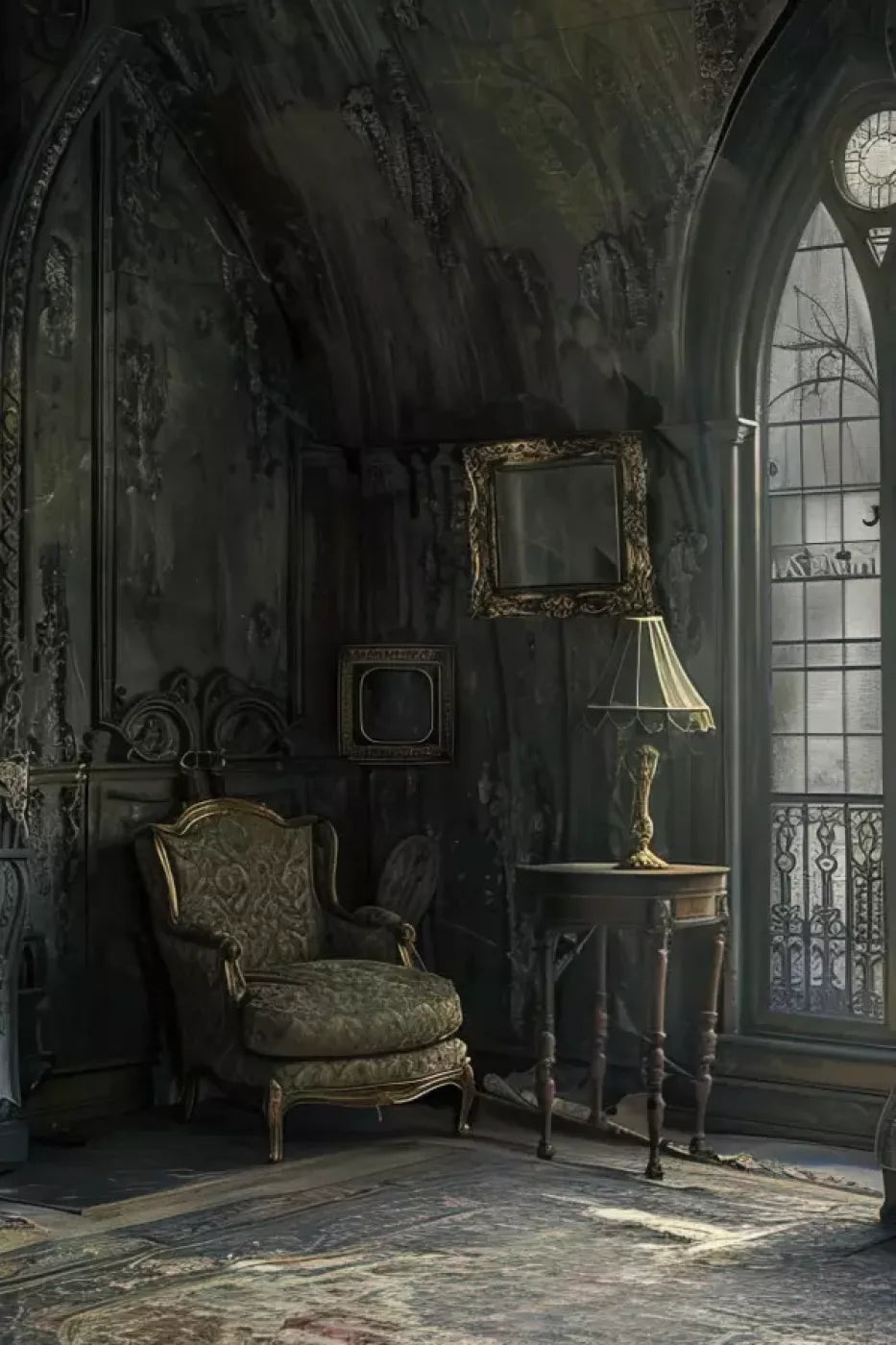 Gothic Living I 8’X12’ Ultracloth (96 X 144 Inch) Backdrop