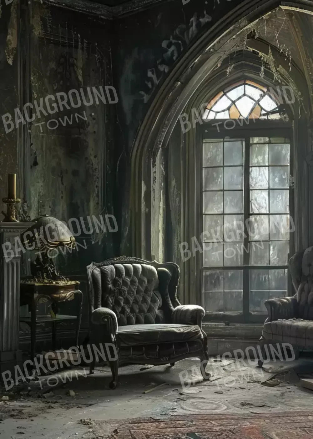 Gothic Living Ii 5’X7’ Ultracloth (60 X 84 Inch) Backdrop