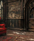Red, Brown  Backdrop for Photography